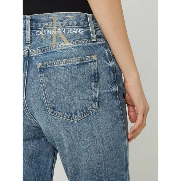 Calvin Klein Jeans Jeansy o kroju mom fit z bawełny model ‘Mom Jean’