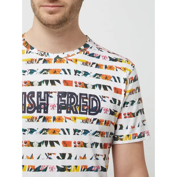 A Fish Named Fred T-shirt we wzory na całej powierzchni