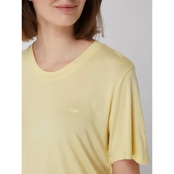 Esprit Collection T-shirt o kroju oversized z wiskozy