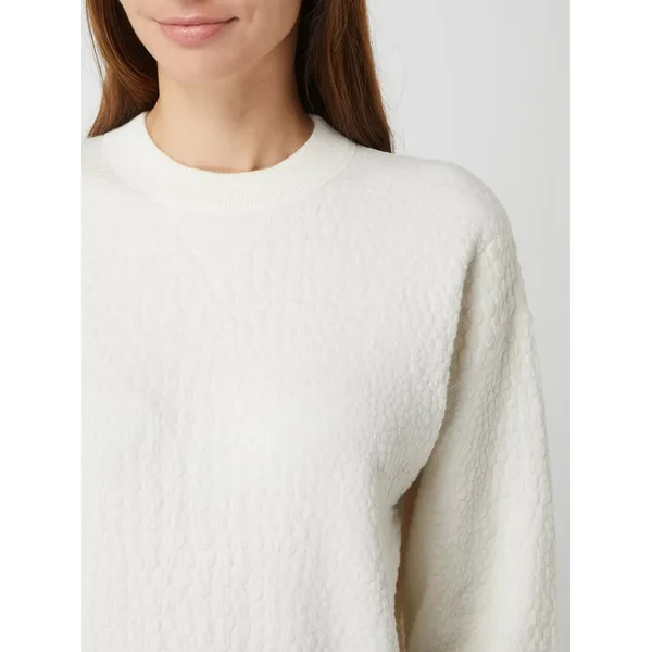 BOSS Casualwear Sweter z dodatkiem wełny model ‘Fakenna’