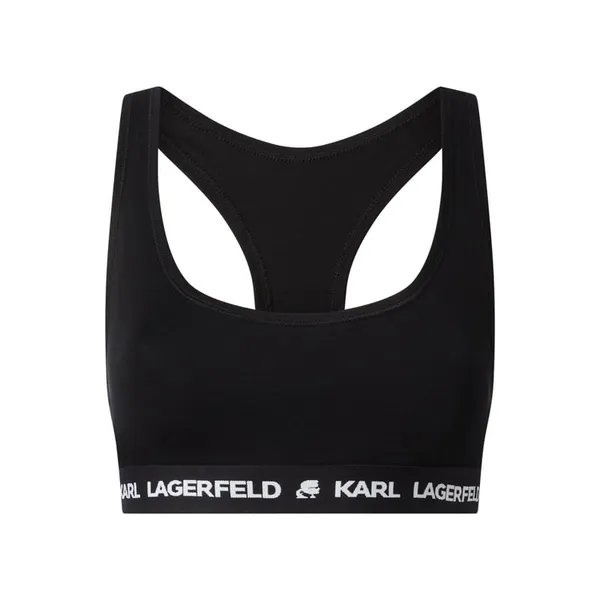 Karl Lagerfeld Stanik z tyłem o kroju bokserki