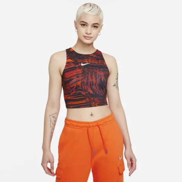 Damska koszulka bez rękawów do tańca Nike Sportswear - Czerń