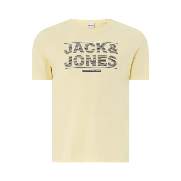 Jack & Jones Plus T-shirt PLUS SIZE z bawełny model ‘Mount’