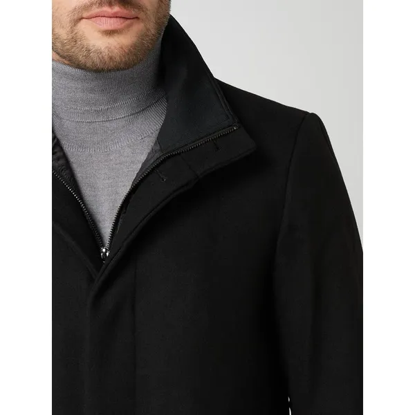 Matinique Krótki płaszcz z mieszanki wełny model ‘Harvey’