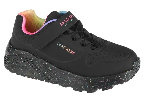 Buty sneakers,Buty sportowe Dla dziewczynki Skechers Uno Lite Rainbow Specks 310457L-BKMT