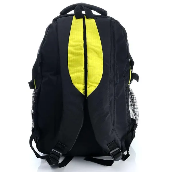 Pojemny plecak sportowy z kieszonką na laptopa bag street żółty