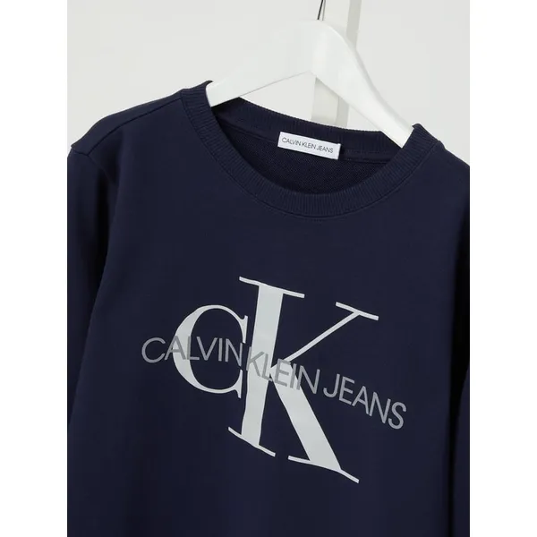 Calvin Klein Jeans Bluza z bawełny ekologicznej