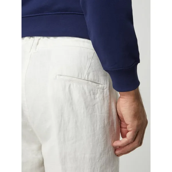 Cinque Spodnie sportowe z lnu model ‘Cijuli’