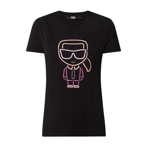 Karl Lagerfeld T-shirt z bawełny bio