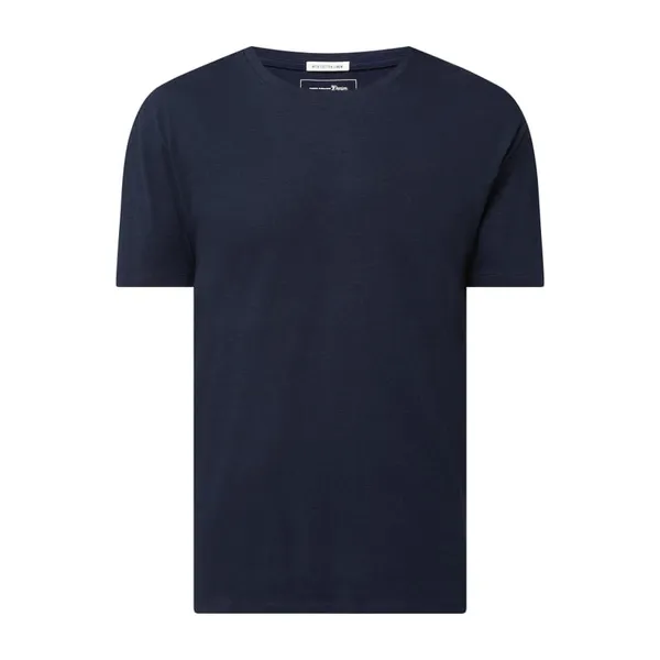 Tom Tailor Denim T-shirt o kroju relaxed fit z okrągłym dekoltem