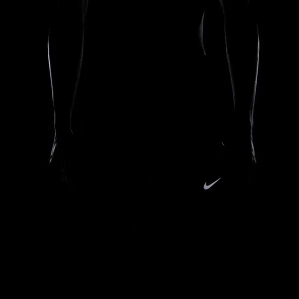 Męskie hybrydowe spodnie do biegania z tkaniny Nike Dri-FIT UV Challenger - Czerń