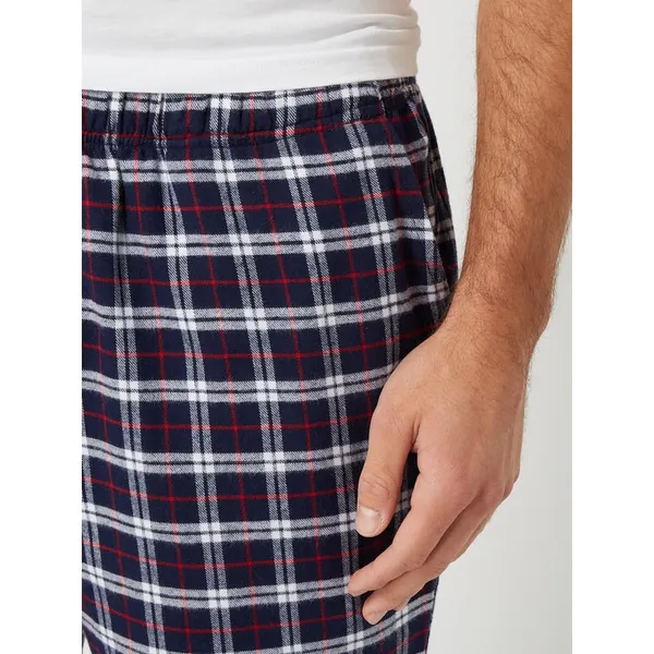 Christian Berg Men Spodnie od piżamy z flaneli