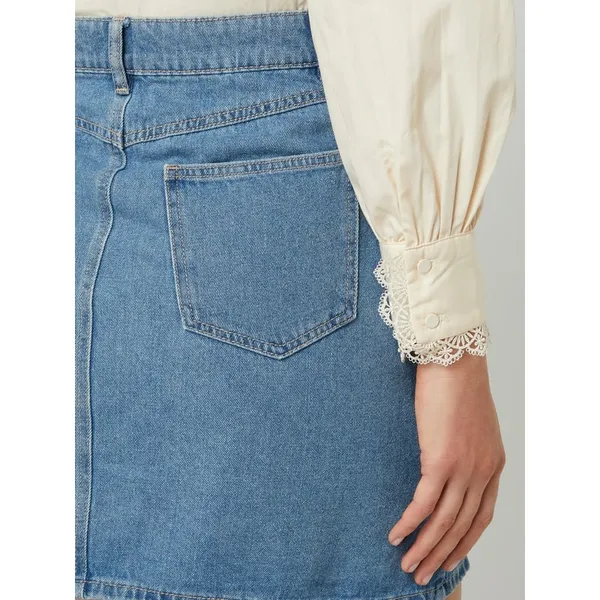 Vero Moda Spódnica jeansowa z listwą guzikową model ‘Harper’
