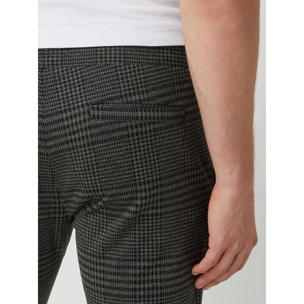 MCNEAL Spodnie dresowe ze wzorem w pepitkę