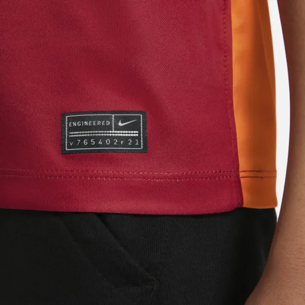 Koszulka piłkarska z krótkim rękawem dla dużych dzieci Galatasaray (wersja domowa) - Pomarańczowy