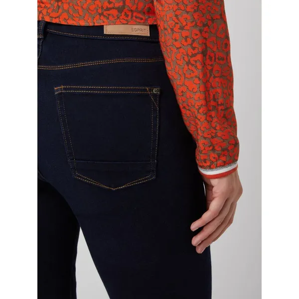 Esprit Jeansy o kroju slim fit z bawełną ekologiczną