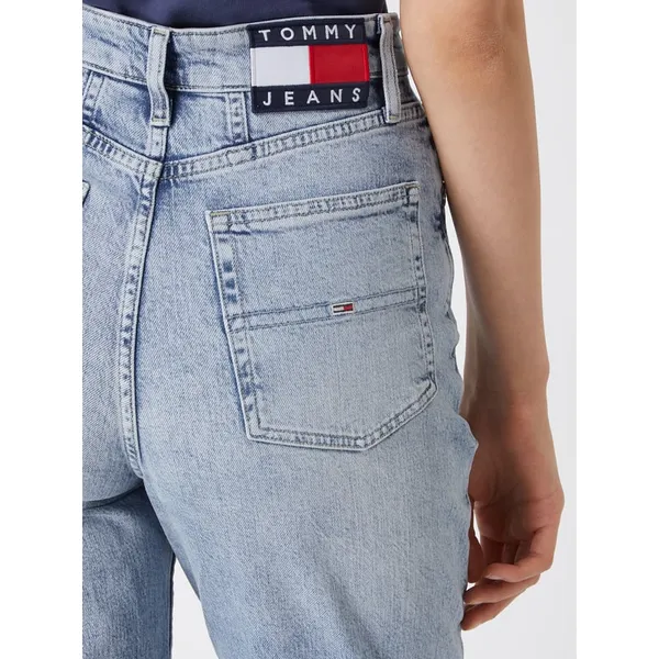 Tommy Jeans Jeansy z bardzo wysokim stanem o kroju mom fit z dodatkiem streczu