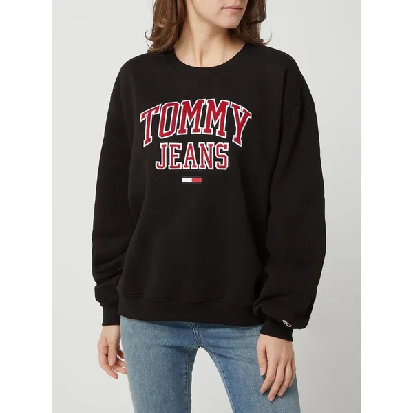 Tommy Jeans Bluza z mieszanki bawełny ekologicznej