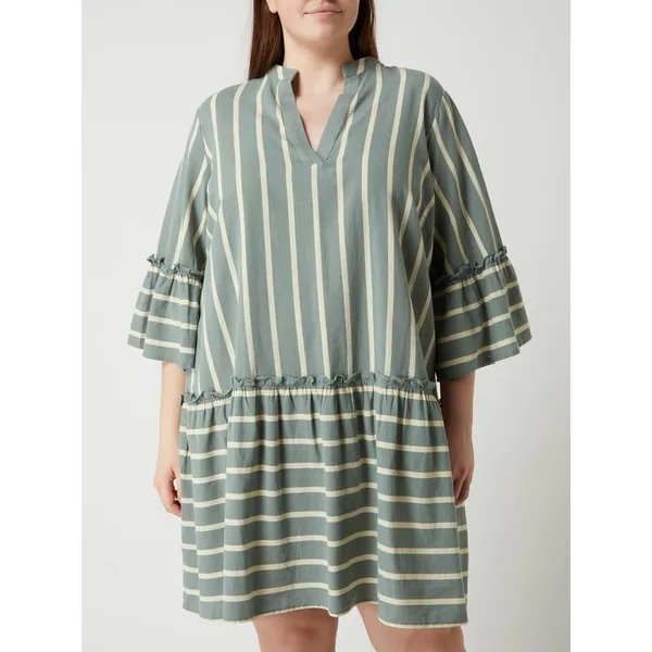 Vero Moda Curve Sukienka PLUS SIZE z bawełny ekologicznej model ‘Afua’