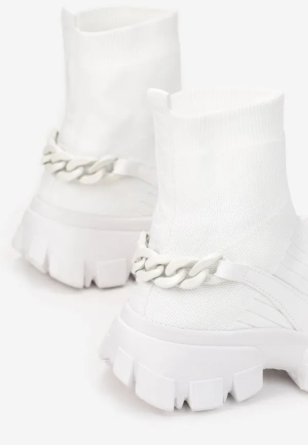 Białe Sneakersy Raffaeh
