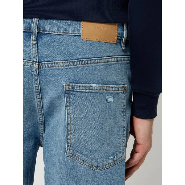 REVIEW Szorty jeansowe o kroju regular fit z dodatkiem streczu