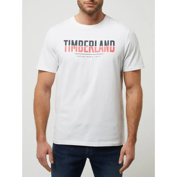 Timberland T-shirt o kroju regular fit z bawełny ekologicznej