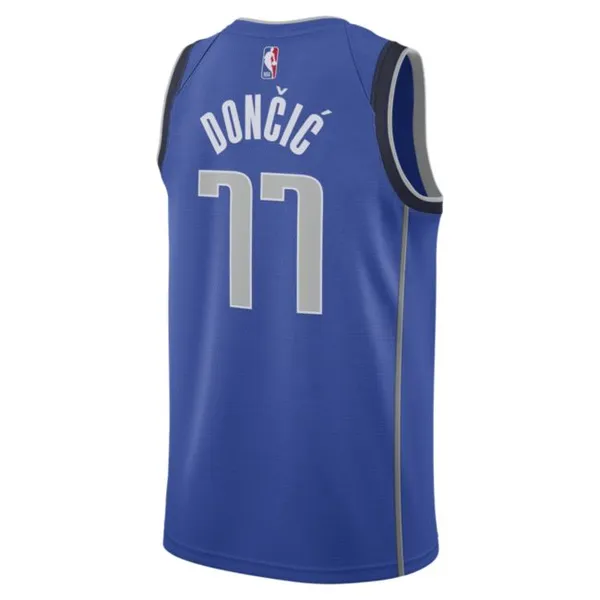 Koszulka Luka Doncic Mavericks Icon Edition 2020 Nike NBA Swingman - Niebieski