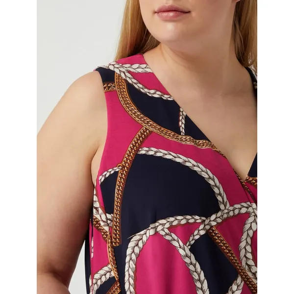 Lauren Ralph Lauren Curve Sukienka PLUS SIZE ze wzorem na całej powierzchni model ‘Carana’