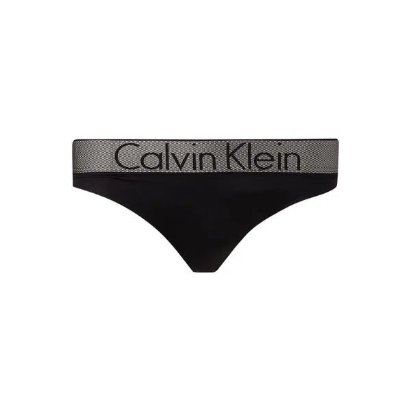 Calvin Klein Underwear Stringi z elastycznym pasem z logo