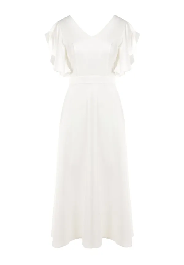Biała Sukienka Emilienne