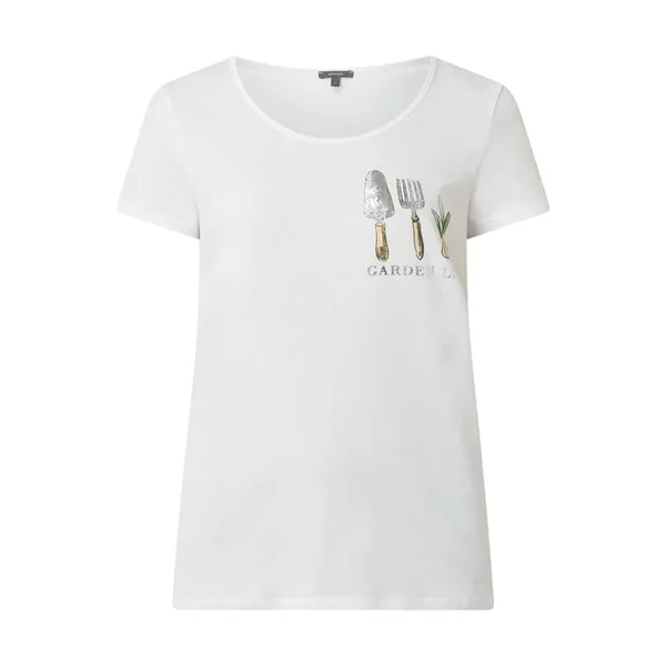 Montego T-shirt z nadrukiem modelu ‘Garden Life’