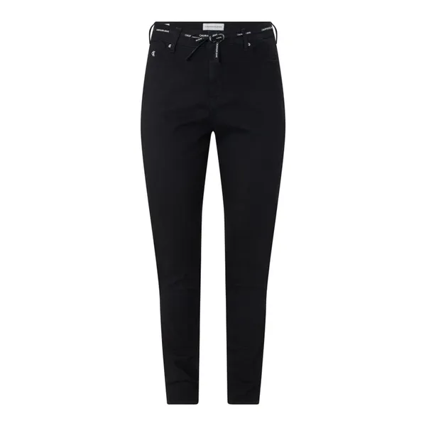 Calvin Klein Jeans Plus Jeansy z wysokim stanem o kroju skinny fit z dodatkiem streczu