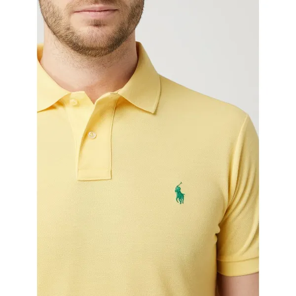 Polo Ralph Lauren Koszulka polo o kroju custom slim fit z logo