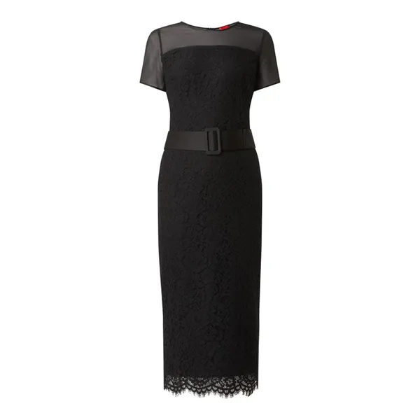 HUGO Sukienka z koronki model ‘Kelacy’