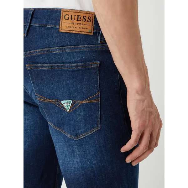 Guess Szorty jeansowe z dodatkiem streczu