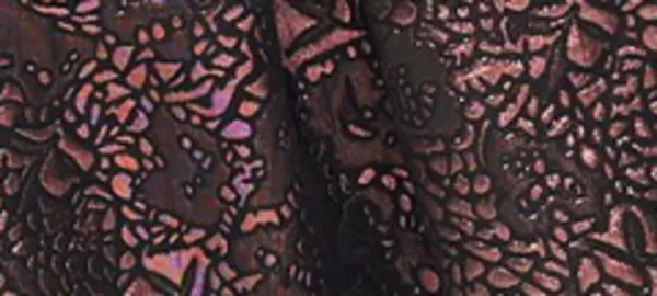 Elegancka spódnica z żakardu w kolorze miedzi