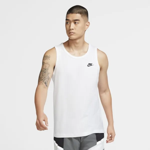 Męska koszulka bez rękawów Nike Sportswear - Biel