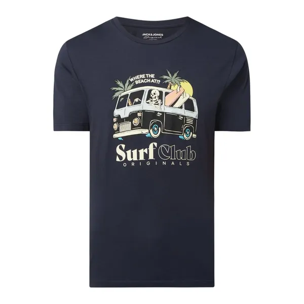 Jack & Jones T-shirt z nadrukiem model ‘Summerskull’