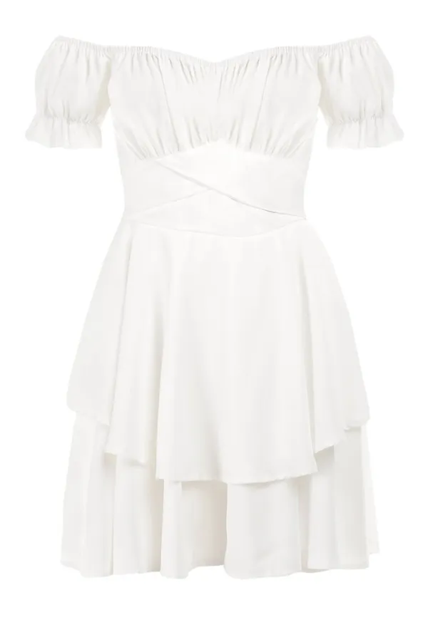 Biała Sukienka Aikialla