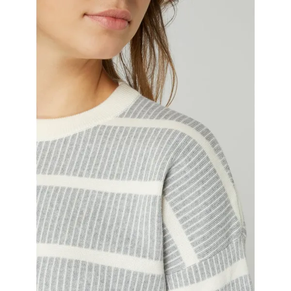 Superdry Sweter krótki ze wzorem w paski