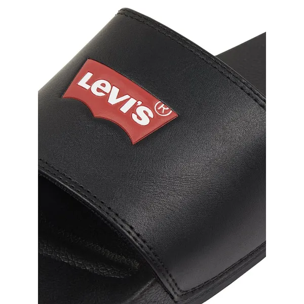 Levis Acc Klapki z detalem logo model ‘Batwing’