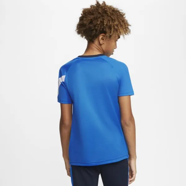 Koszulka piłkarska z krótkim rękawem dla dużych dzieci Nike Dri-FIT Academy - Niebieski