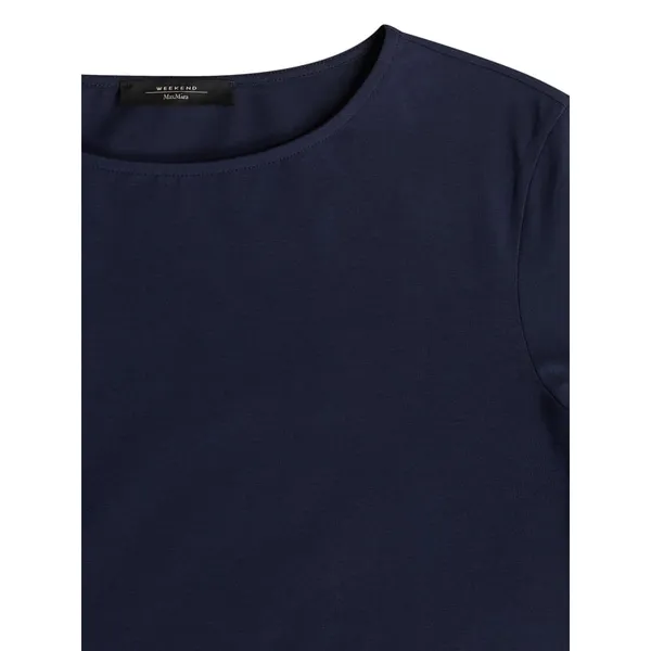 Weekend Max Mara T-shirt o dwukolorowym designie model ‘Multia’
