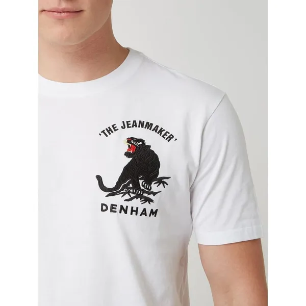 Denham T-shirt z bawełny model ‘Seldon’