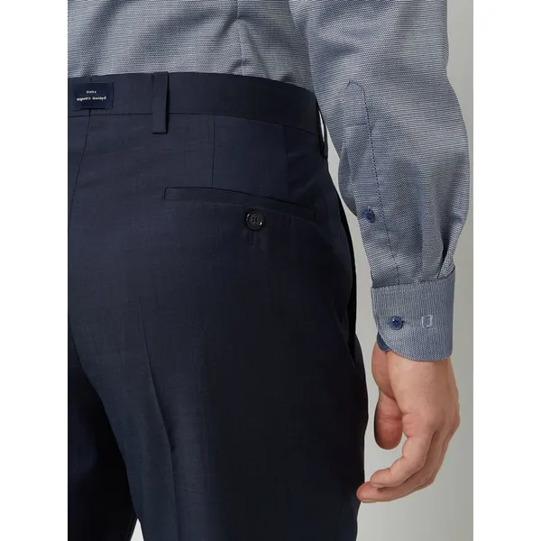 Pierre Cardin Spodnie do garnituru o kroju regular fit z mieszanki żywej wełny model ‘Damien’