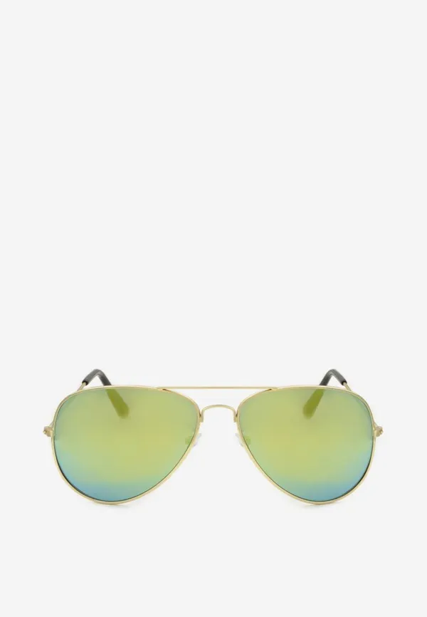 Zielone Okulary Przeciwsłoneczne Delothoe