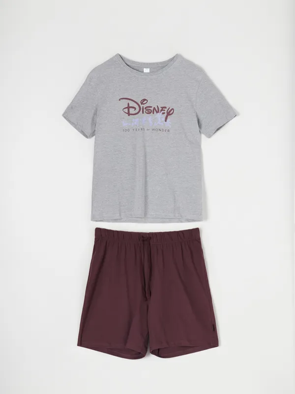 Bawełniana dwuczęściowa piżama Disney. - wielobarwny