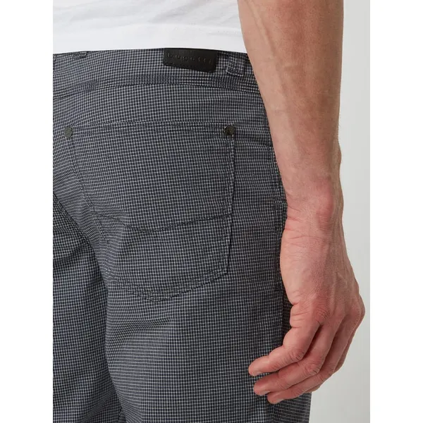 bugatti Spodnie ze skróconą nogawką i z dodatkiem streczu model ‘Cordoba’