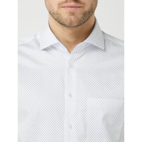 SEIDENSTICKER REGULAR FIT Koszula biznesowa o kroju regular fit z diagonalu