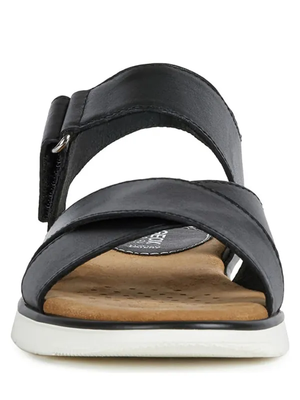 Sandały "Dandra" w kolorze czarnym